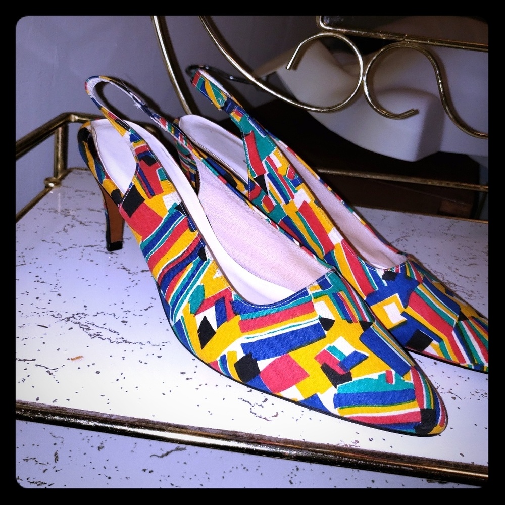 Vintage slingback heels size 9.5